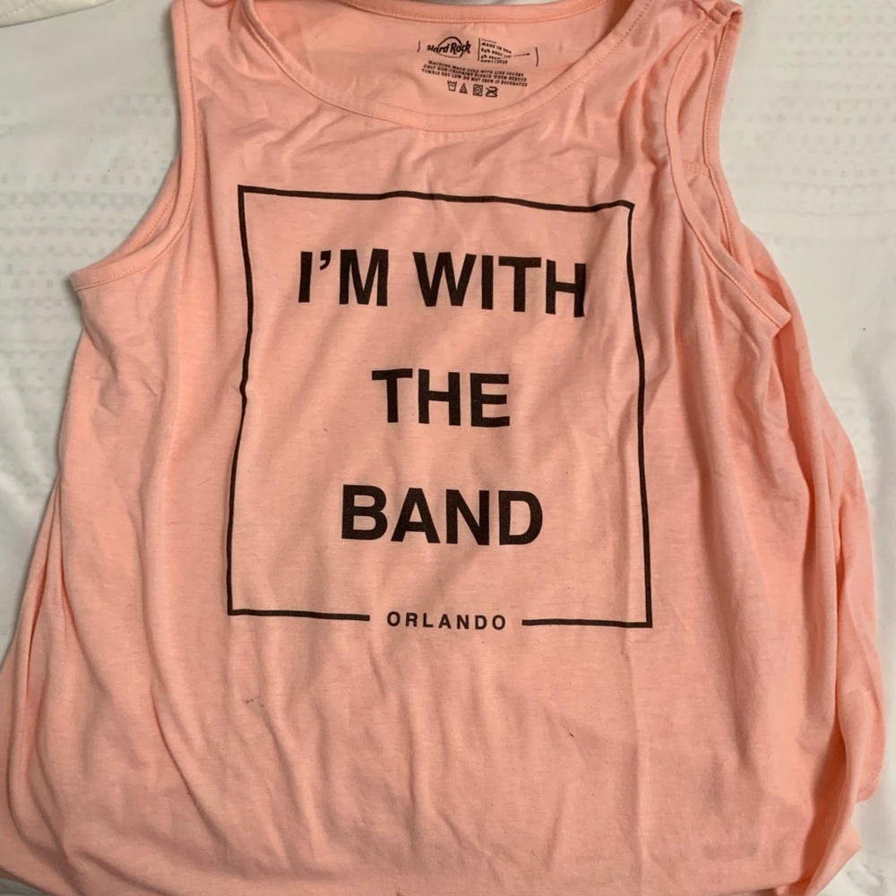 Pink tank top